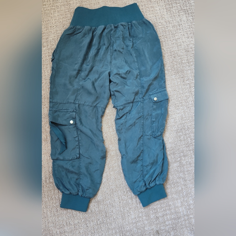 Cinq A Sept Cargo Blue Jogger Pants - Picture 4 of 6